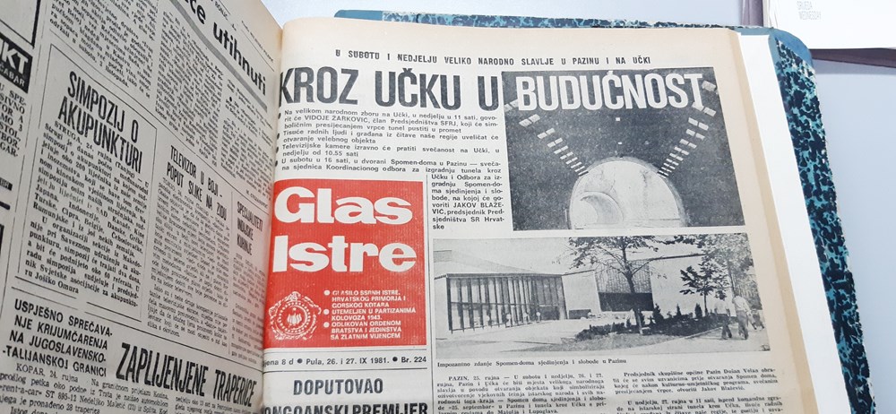 U Glasu Istre od 27. rujna 1981.